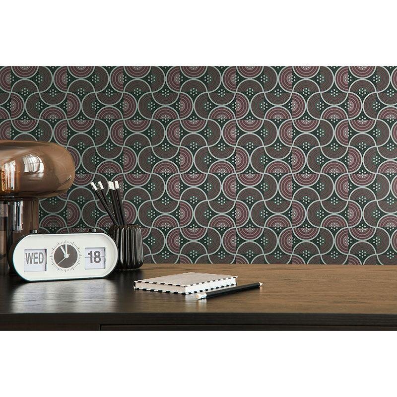 Tapete Grün, Lila, Flieder Architects Paper Vliestapete (390611)