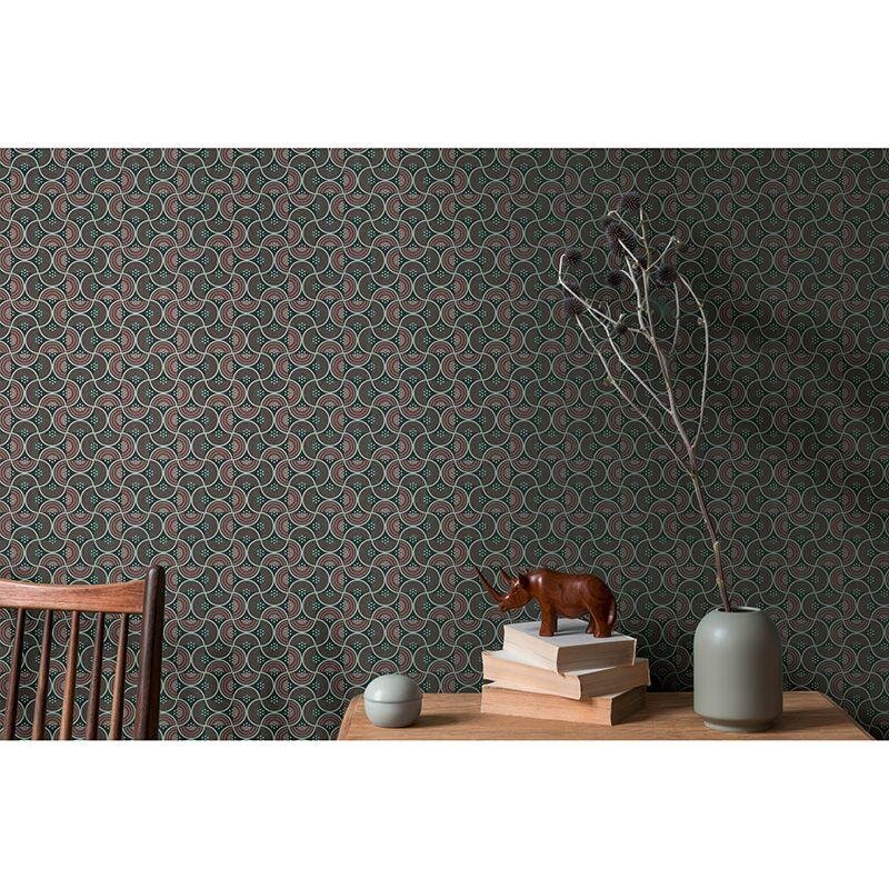 Tapete Grün, Lila, Flieder Architects Paper Vliestapete (390611)