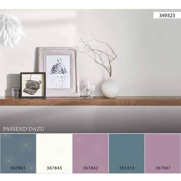 Tapete Beige, Creme, Weiß AS-Creation Vliestapete (349323)