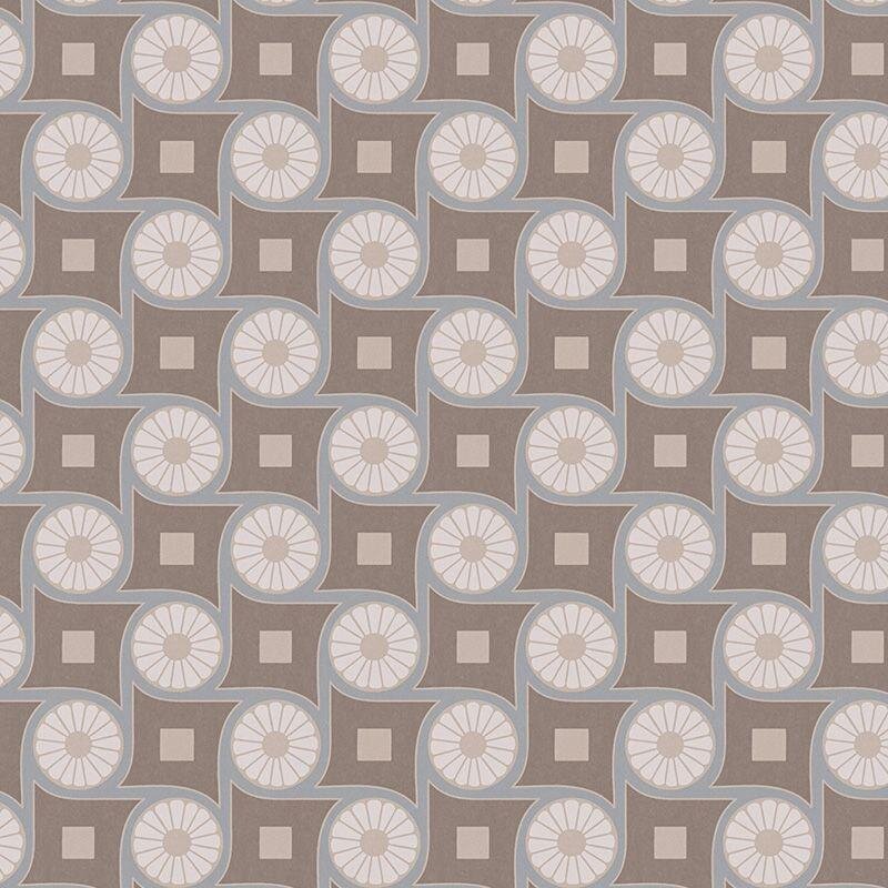 Tapete Blau, Braun, Greige Architects Paper Vliestapete (390603)