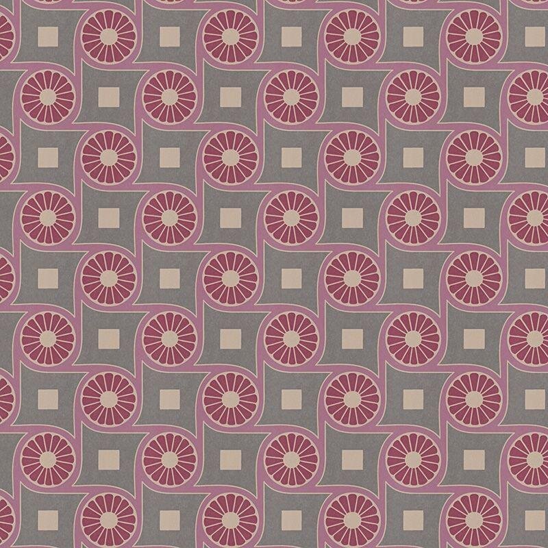 Tapete Grau, Silber, Lila, Flieder Architects Paper Vliestapete (390602)