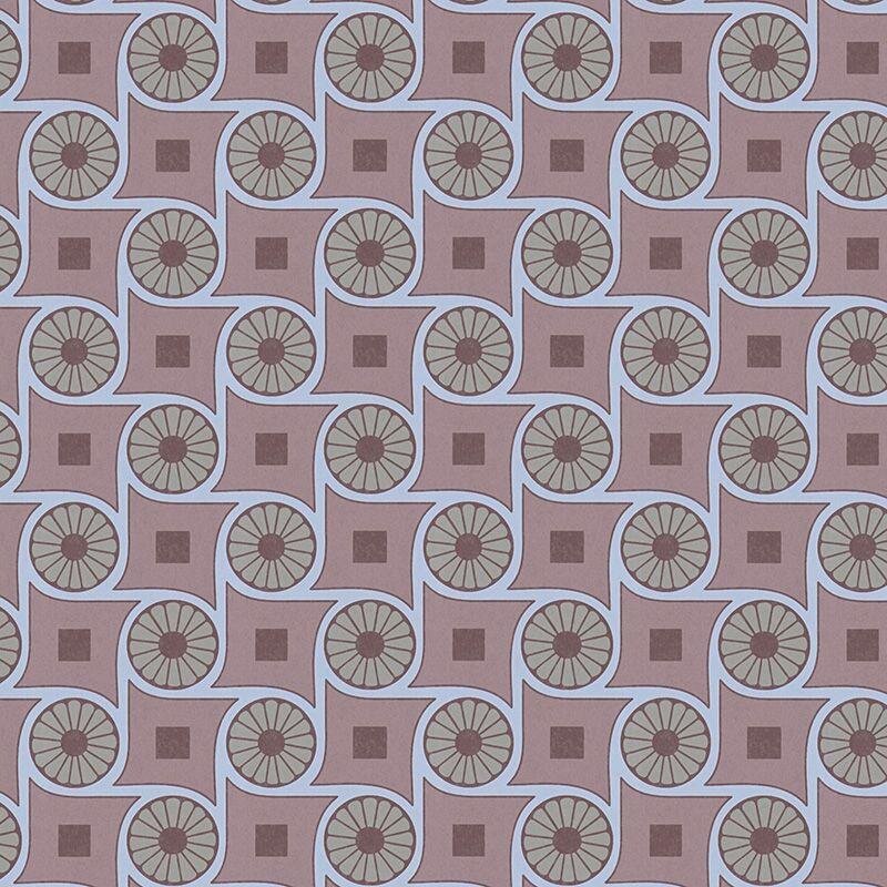 Tapete Blau, Lila, Flieder Architects Paper Vliestapete (390601)