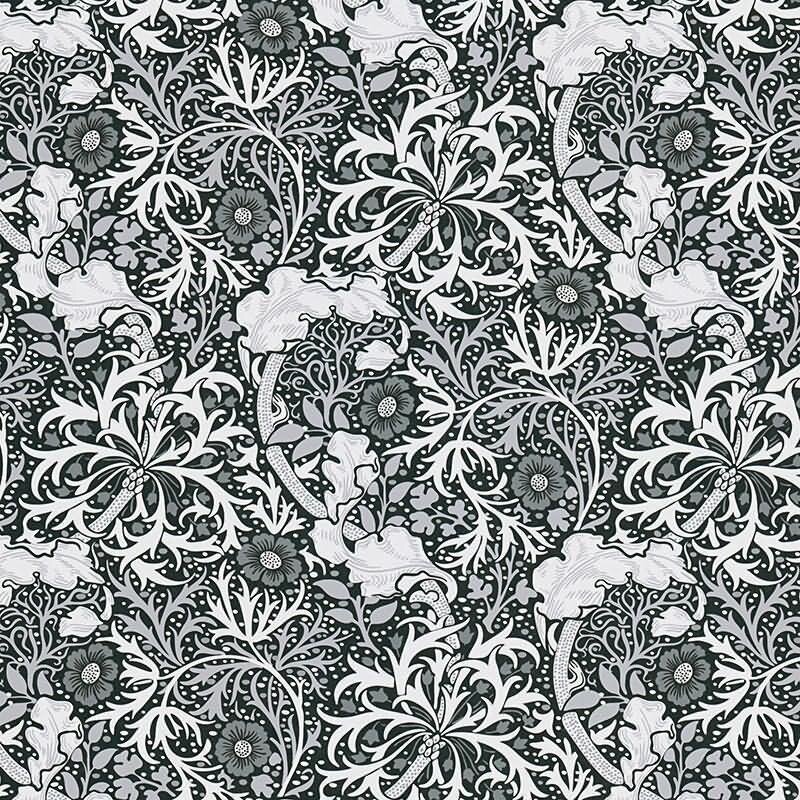 Tapete Grau, Silber, Schwarz-Weiß Architects Paper Vliestapete (390595)