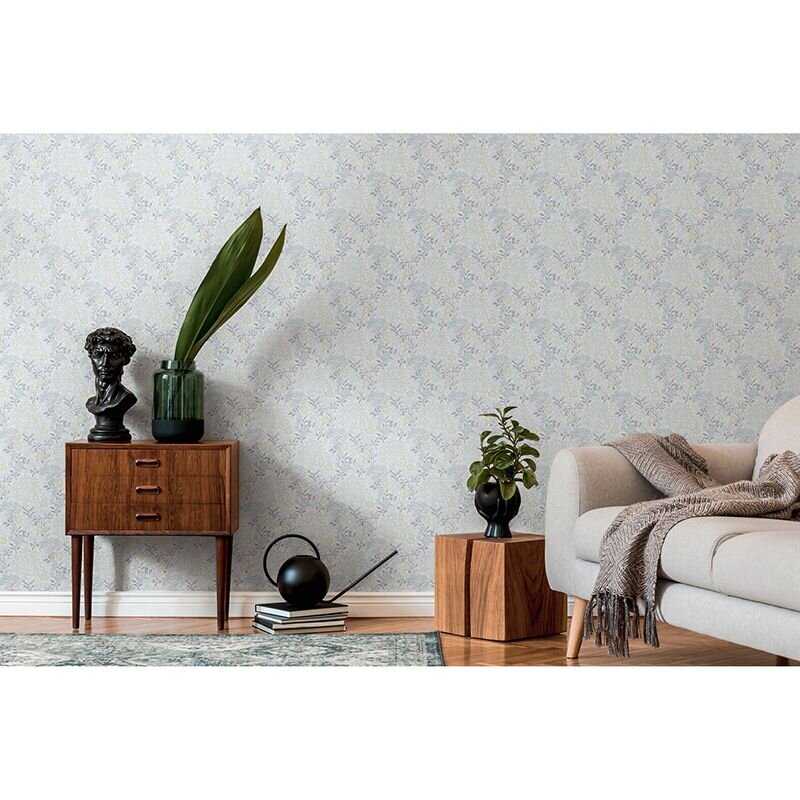 Tapete Grau, Silber, Grün, Pastellfarben Architects Paper Vliestapete (390594)