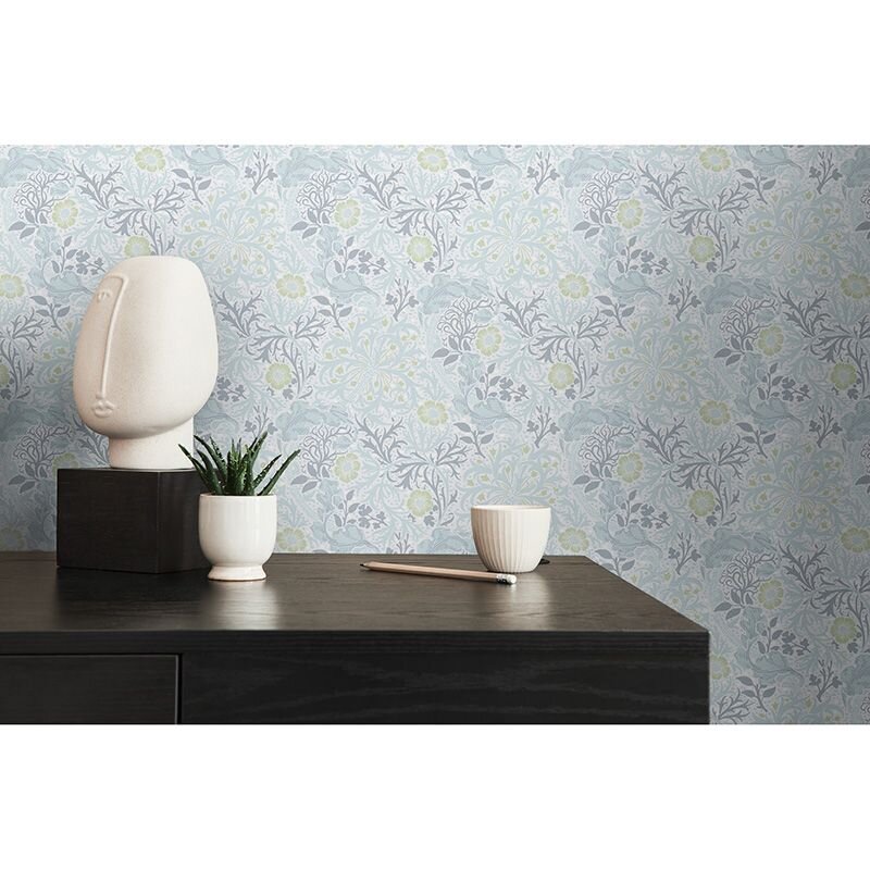 Tapete Grau, Silber, Grün, Pastellfarben Architects Paper Vliestapete (390594)