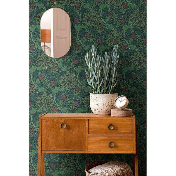 Tapete Blau, Grün, Petrol, Rot Architects Paper Vliestapete (390591)