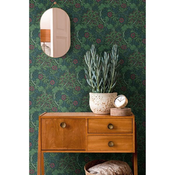 Tapete Blau, Grün, Petrol, Rot Architects Paper Vliestapete (390591)