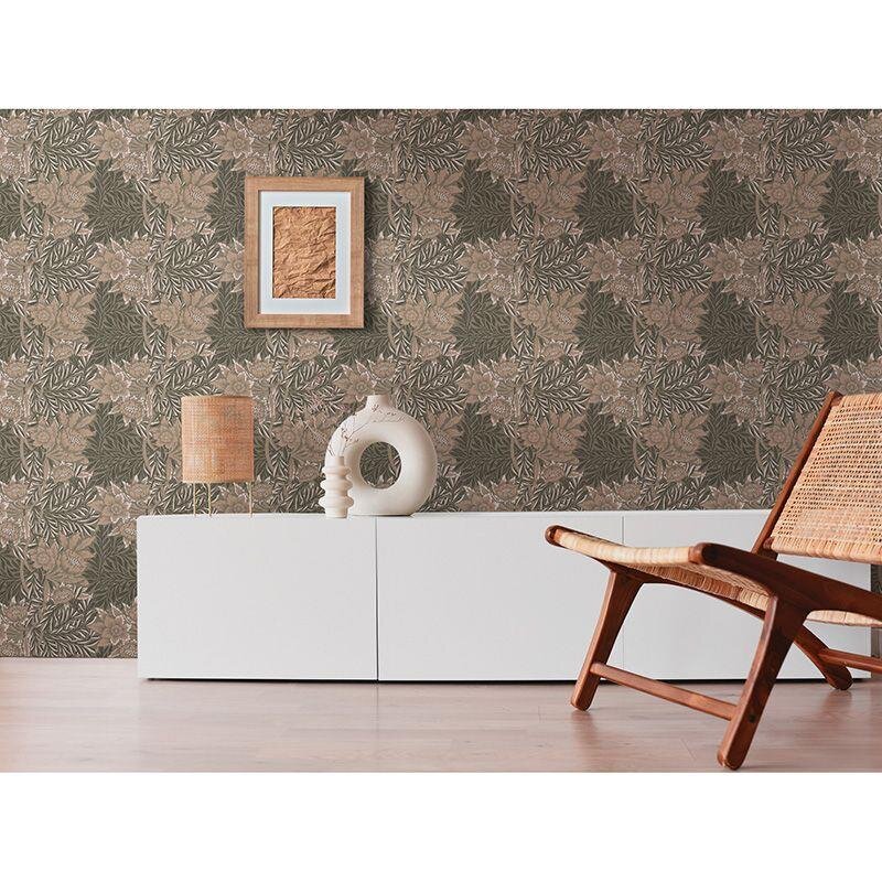 Tapete Beige, Creme, Braun, Schwarz, Anthrazit Architects Paper Vliestapete (390584)