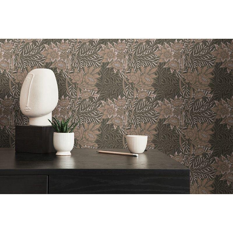 Tapete Beige, Creme, Braun, Schwarz, Anthrazit Architects Paper Vliestapete (390584)