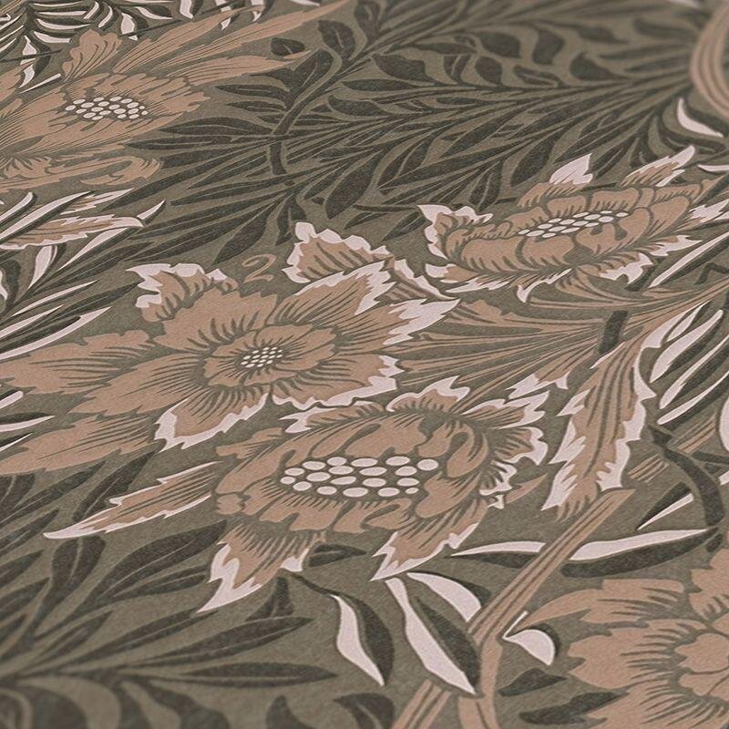 Tapete Beige, Creme, Braun, Schwarz, Anthrazit Architects Paper Vliestapete (390584)