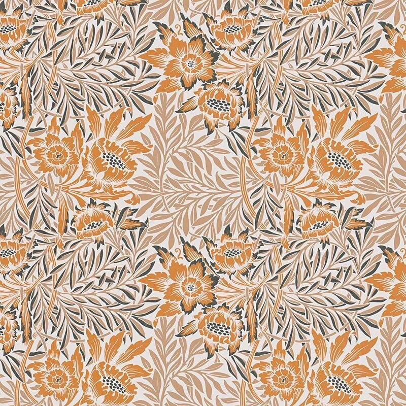 Tapete Beige, Creme, Braun, Orange, Terrakotta, Schwarz, Anthrazit Architects Paper Vliestapete (390582)