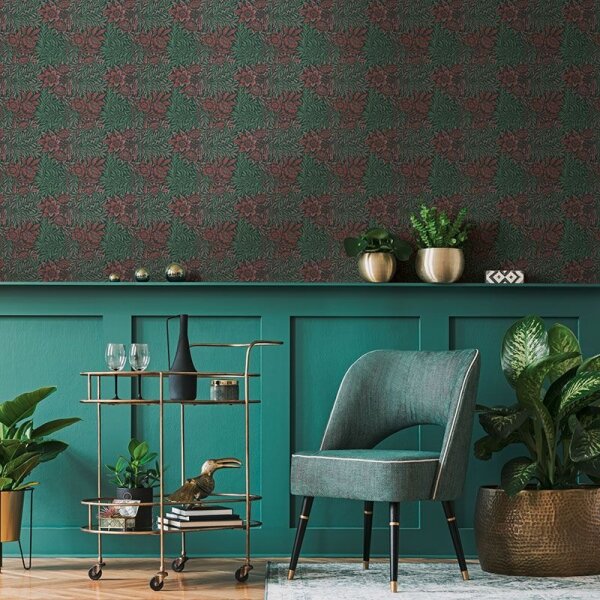 Tapete Grün, Rot Architects Paper Vliestapete (390581)