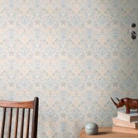 Tapete Beige, Creme, Braun, Grau, Silber Architects Paper...