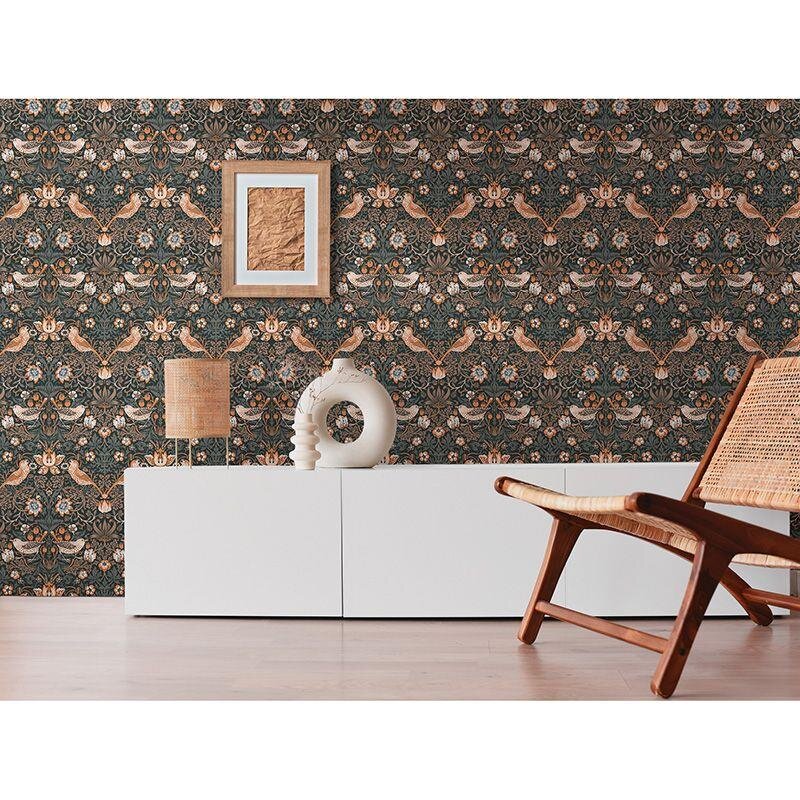 Tapete Braun, Orange, Terrakotta Architects Paper Vliestapete (390563)