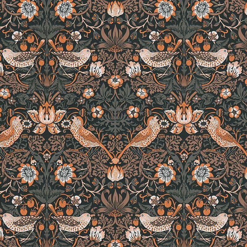 Tapete Braun, Orange, Terrakotta Architects Paper Vliestapete (390563)