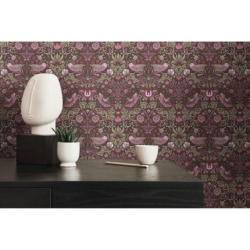 Tapete Greige, Lila, Flieder Architects Paper Vliestapete (390562)