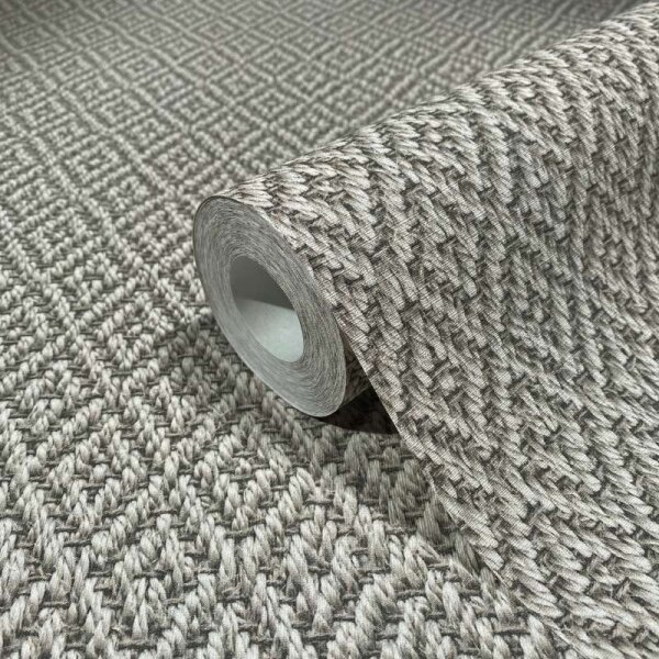 Tapete Grau Marburg Vliestapete (47487)