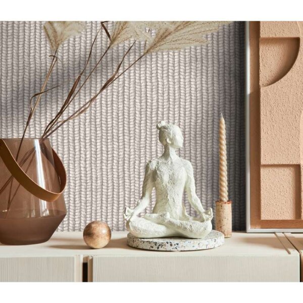 Tapete Grau Marburg Vliestapete (47485)