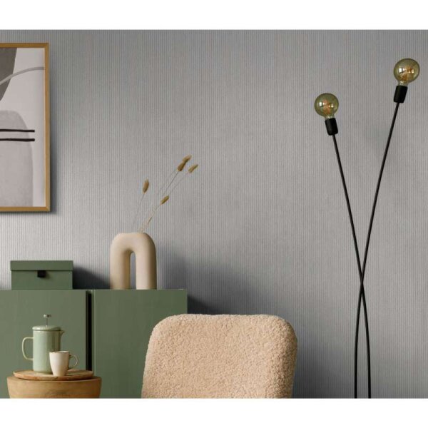 Tapete Grau Marburg Vliestapete (47485)