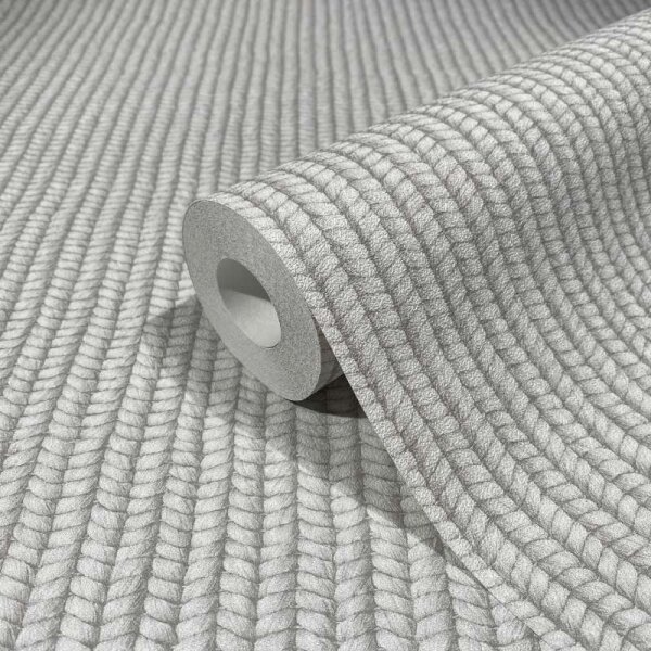 Tapete Grau Marburg Vliestapete (47483)