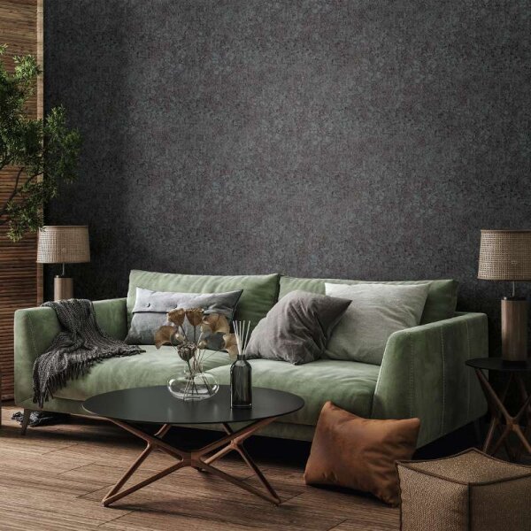 Tapete Schwarz Marburg Vliestapete (47476)