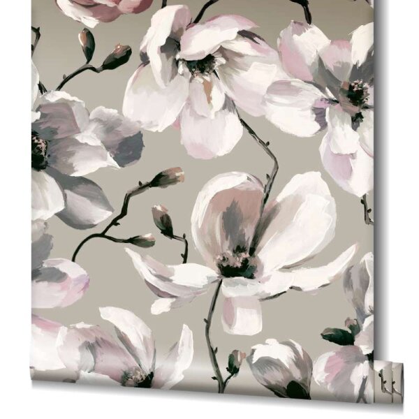 Tapete Grau Marburg Vliestapete (47466)