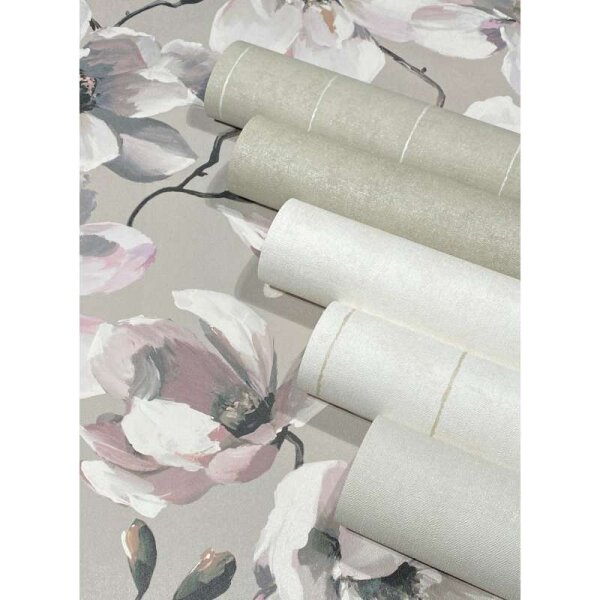 Tapete Grau Marburg Vliestapete (47466)