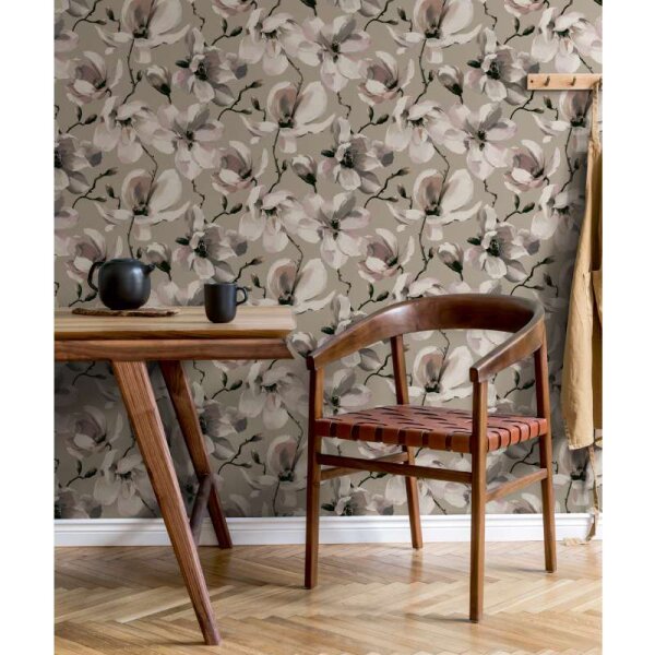 Tapete Grau Marburg Vliestapete (47466)