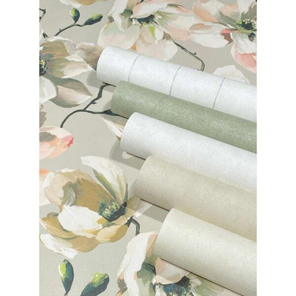 Tapete Grau, Beige, Greige Marburg Vliestapete (47464)