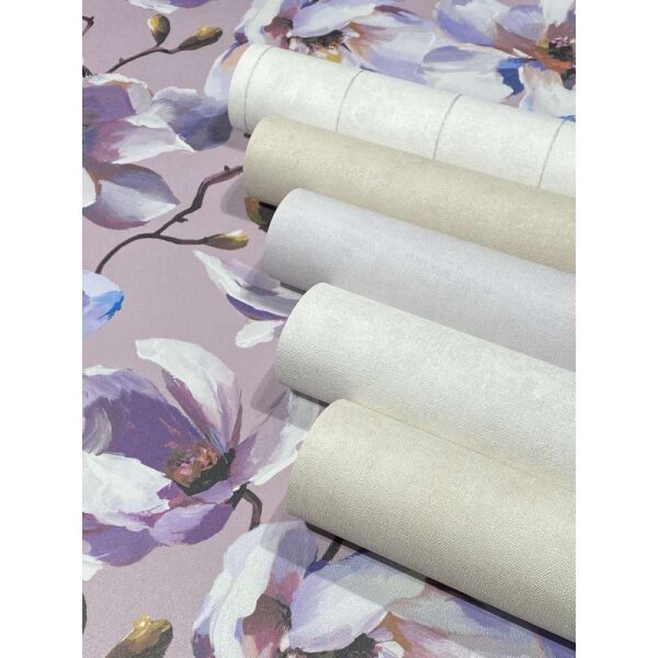 Tapete Lila, Flieder Marburg Vliestapete (47463)