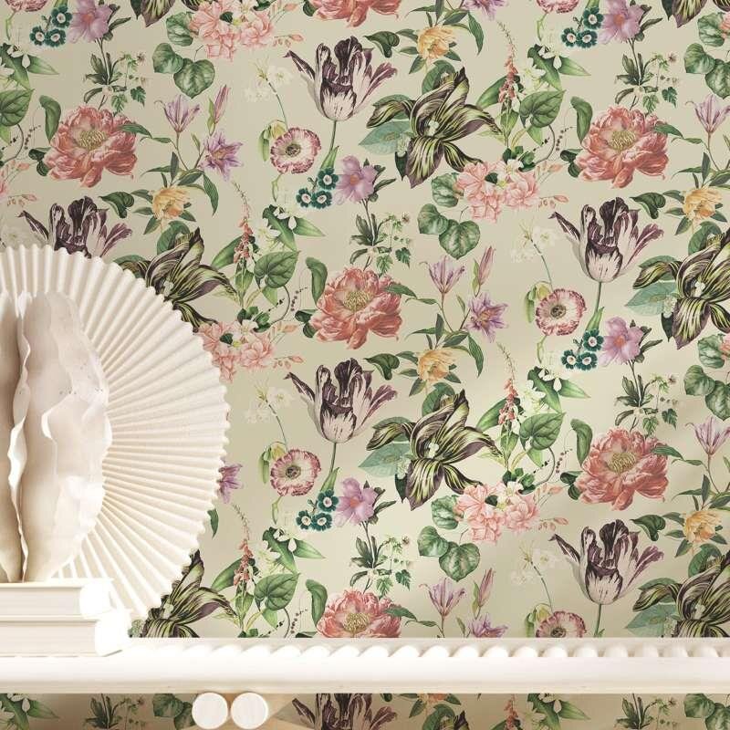 Tapete Bunt, Greige Marburg Vliestapete (47461)