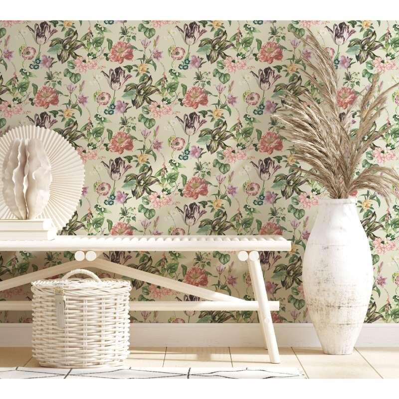 Tapete Bunt, Greige Marburg Vliestapete (47461)