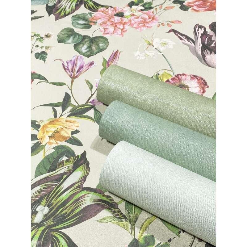 Tapete Bunt, Greige Marburg Vliestapete (47461)