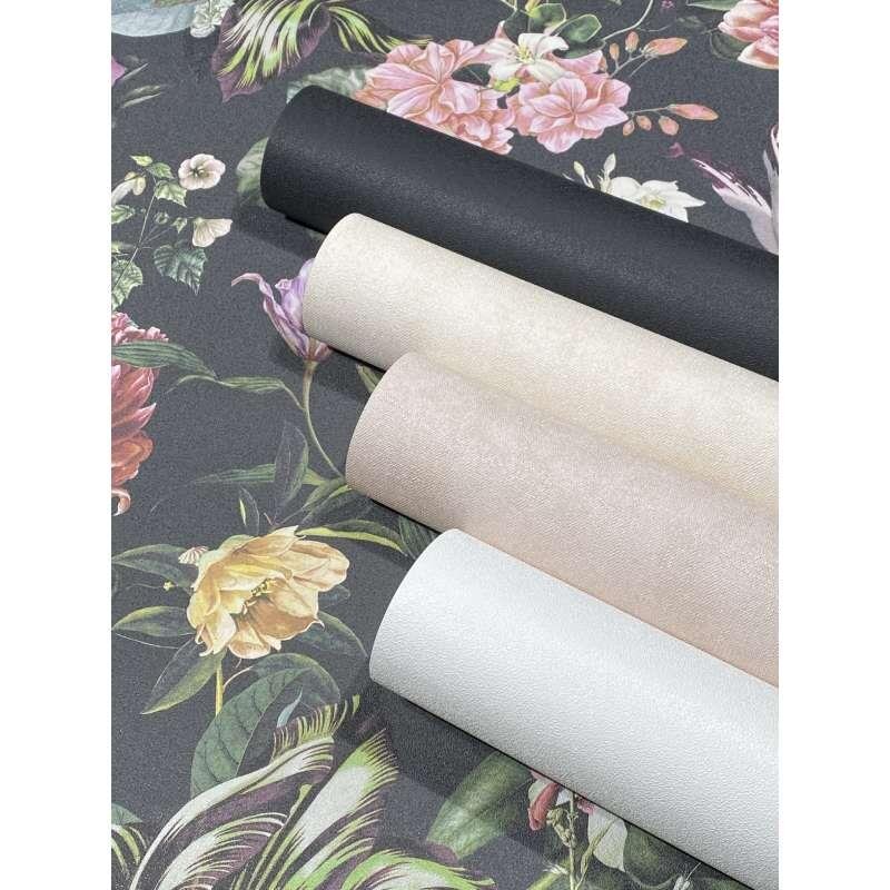 Tapete Bunt, Schwarz Marburg Vliestapete (47460)