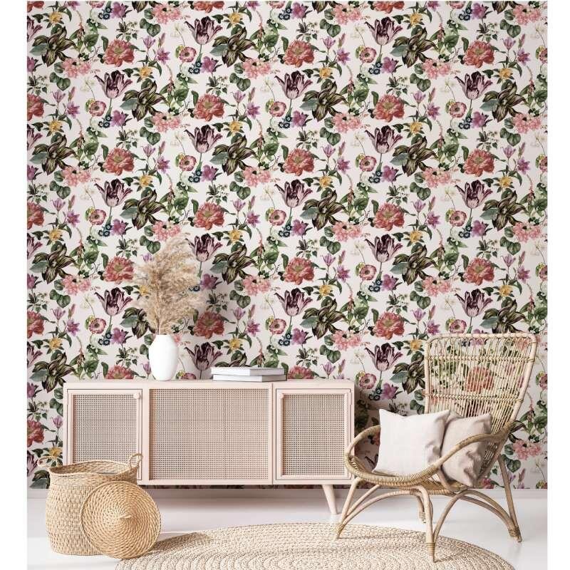 Tapete Bunt, Weiß Marburg Vliestapete (47458)