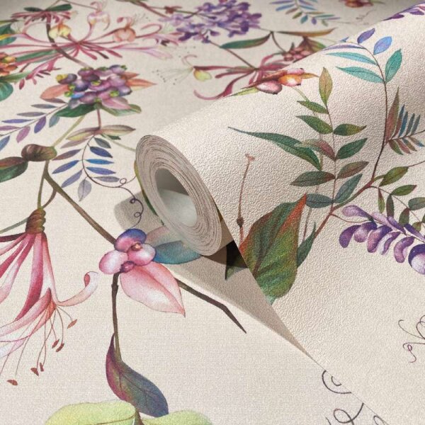 Tapete Rosa, Pink Marburg Vliestapete (47457)