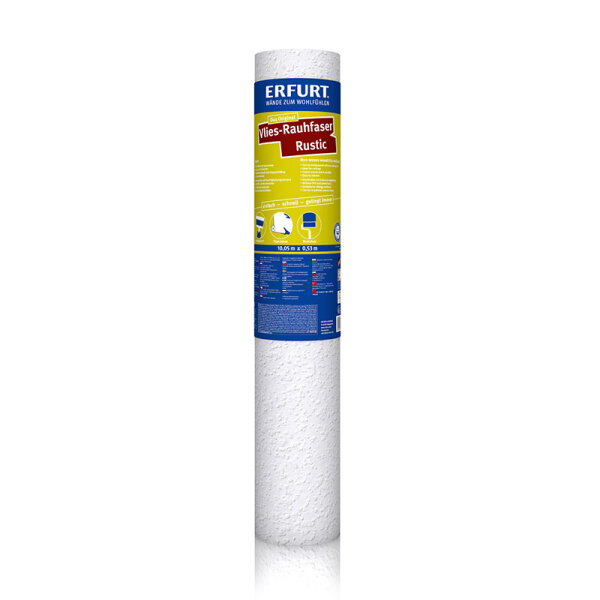 ERFURT Vlies-Rauhfaser Rustic, Karton (12 x Rolle)