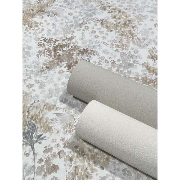 Tapete Braun, Grau Marburg Vliestapete (47453)