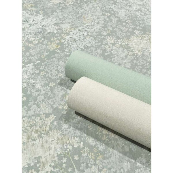 Tapete Grau, Grün Marburg Vliestapete (47452)