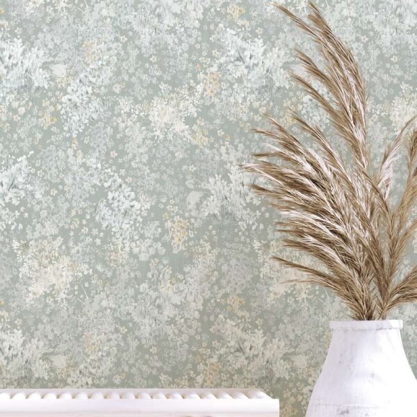 Tapete Grau, Grün Marburg Vliestapete (47452)