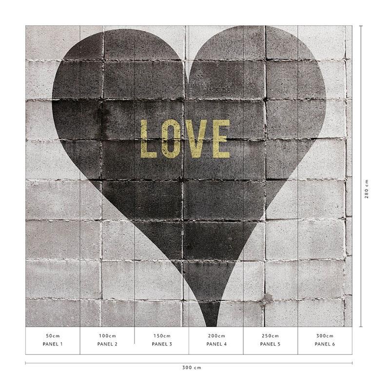 Digitaldruck-Tapete Grau, Silber ELLE Decoration (226520)