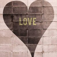 Digitaldruck-Tapete Braun, Rosa, Rose ELLE Decoration...