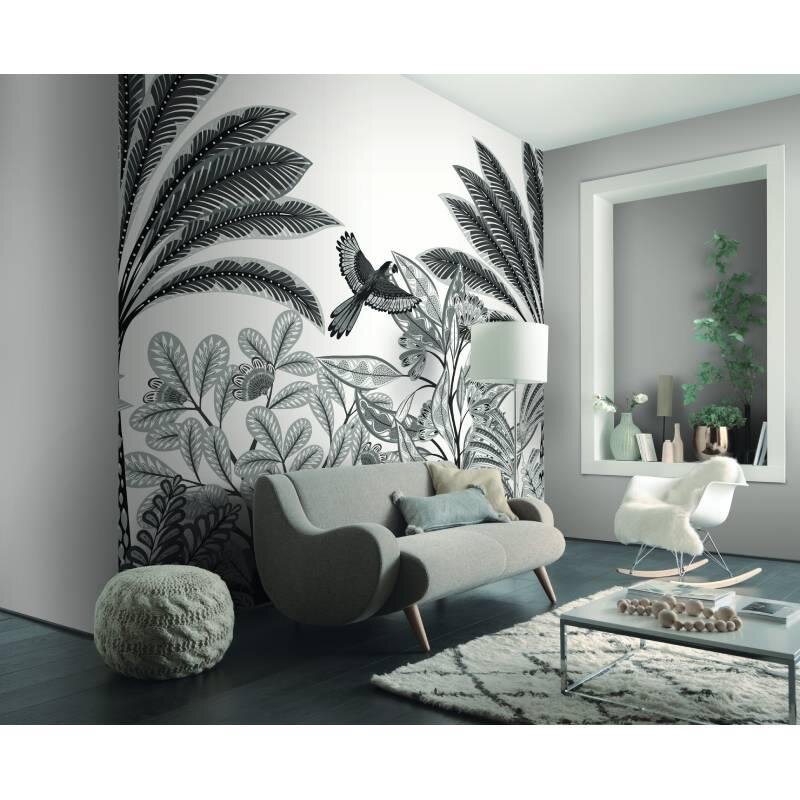 Digitaldruck-Tapete Schwarz-Weiß ELLE Decoration (225520)