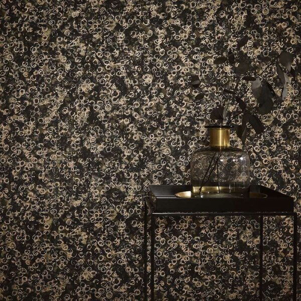 Tapete Gold, Kupfer, Schwarz, Anthrazit ELLE Decoration Vliestapete (1033415)