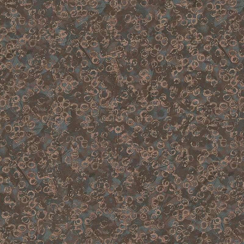 Tapete Braun, Gold, Kupfer ELLE Decoration Vliestapete (1033411)