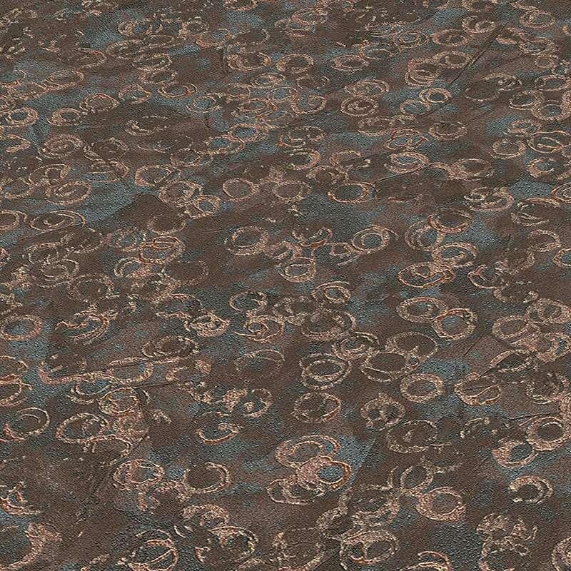 Tapete Braun, Gold, Kupfer ELLE Decoration Vliestapete (1033411)