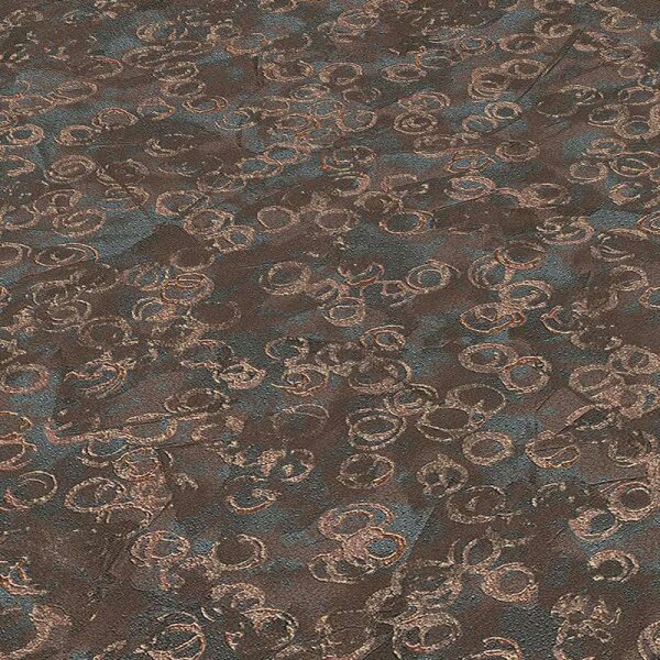 Tapete Braun, Gold, Kupfer ELLE Decoration Vliestapete (1033411)