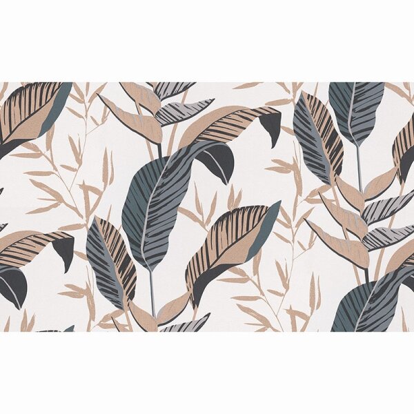 Tapete Gold, Kupfer, Grau, Silber, Schwarz, Anthrazit ELLE Decoration Vliestapete (1033215)