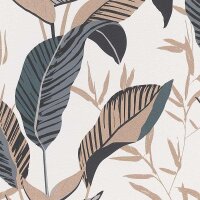 Tapete Gold, Kupfer, Grau, Silber, Schwarz, Anthrazit...