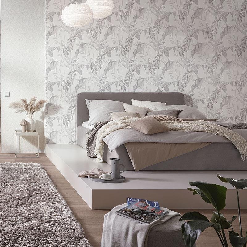 Tapete Grau, Silber ELLE Decoration Vliestapete (1033210)